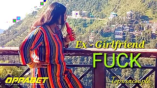 शराबी देसी भाभी को पुराने ब्वॉयफ्रेंड ने ताबड़तोड़ चोदा ।